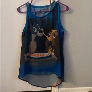 Lady and the Tramp Sheer Tank